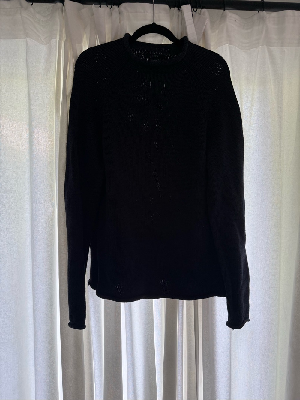 Vintage J. Crew Heavy Cotton Knit Rollneck Sweater